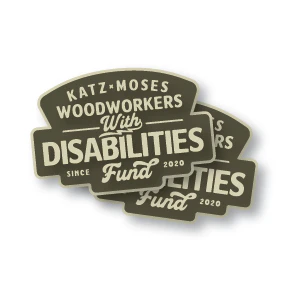 Olive and Tan KMWDF Fundraiser Sticker